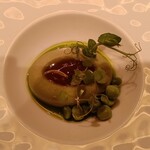 メゾン ポール・ボキューズ - グリンピースのムース