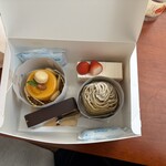 パティスリー ラブリコチエ - 買ったケーキ一式