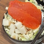 Tsukishima Monja Sankyu Ueno 2 Go Ten - Mentaiko Mochi Monja