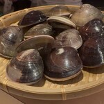 麦と麺助 - 大粒の蛤