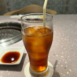 焼肉エクボ - 烏龍茶