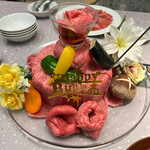 焼肉エクボ - おタンケーキ