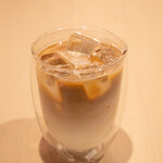 川越 これがかき氷 - アイスカフェラテ