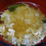 ロッジホットタイム - ご飯を入れて品悪くいただく