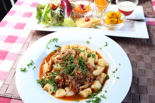 チェルシーズガーデンカフェ - 手打ちパスタ　ニョッキボロネーゼソース　