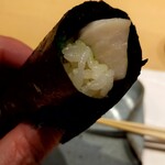 すし丈 - 喉黒手巻き