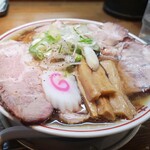 弥惣吉 - 肉そば（中盛）