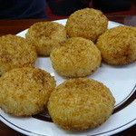 ロッジホットタイム - 冷凍の焼きお握りをチンして