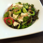 市場ずし駅前 - 豆腐サラダ \580+税