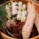 サンアロハ - アロハサラダ(焼き肉)1400円