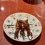 麦と麺助 - 富山県産ホタルイカの燻製