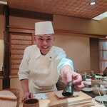 鮨みなと - とろたくは手渡しで