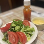 リトルマギー - 最後の訪問で食べたコンビネーションサラダ