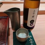 鮨みなと - 三千櫻 純米吟醸 彗星55