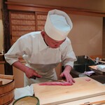 鮨みなと - 大とろを