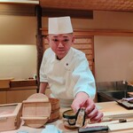 鮨みなと - 「のどぐろ」は手渡しで