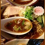 拉麺酒房 熊人 - 醤油粕ラーメン