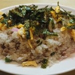 あたみ横丁 - パリパリ焼き目のついた「焼き飯」　全ての締めにいただきました。