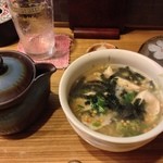 鳥っぷ - 鶏スープ茶づけ絶品