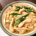 山為食堂 - しのだうどん430円2014.7