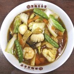 製麺屋食堂 - 五目うま煮そば