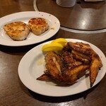 はち八 - 手羽先、れんこん肉詰め