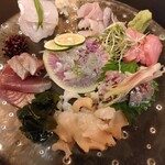 山海里 清ぼう - お刺身盛り合わせ
