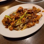 はち八 - とり皮（ネギ入り）