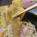 うどん工房　砥用 - ごぼう天うどん