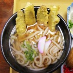 うどん工房　砥用 - ごぼう天うどん