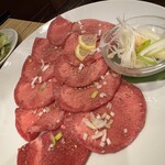 炭火焼肉寿恵比呂 - ネギ塩たん