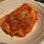 炭火焼肉寿恵比呂 - 白菜キムチ