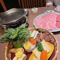 今半万窯 新宿店 - 季節限定の新筍すき焼き