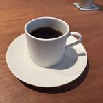 しろ - 食後のコーヒー　酸味がありクリアな味わいでした。