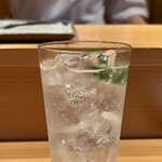 鮨 つぼみ - 柚子サワー♬