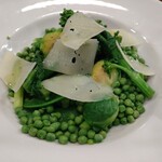 ピッツェリア ファッブリカ 1090 - 仏産グリンピースと春野菜とペコリーノチーズ