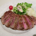 シロクマ食堂 - 道産和牛ロースステーキ