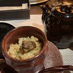 和フレンチバル村塾 屋根裏 別邸 - 〆はﾌｫｱｸﾞﾗの櫃まぶし お出汁と共に♪美味しすぎ‼️