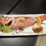 つり舟 - イトヨリの塩焼き