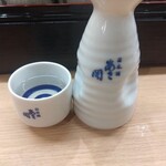 すし江戸 - 日本酒（熱燗）