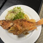 つり舟 - カサゴの唐揚げ