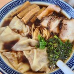 支那そば こてつ - ニボ志那900円+ワンタン200円