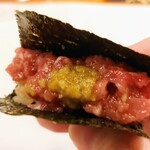 鮨やまか - ねぎとろ巻