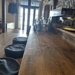 Carpe Diem - 玄関から一直線にカウンター