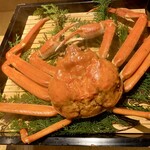 ふくい、望洋楼 - 茹で蟹 主 1.31kg