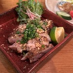 串焼鳥 まほろば - ももたたき(880円)