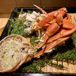 ふくい、望洋楼 - 茹で蟹 主 1.31kg