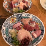 串焼鳥 まほろば - 造り5種盛り(1,280円×2人前)