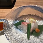 おさ亭 - 昆布締め鯛