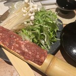 おさ亭 - つくねと野菜